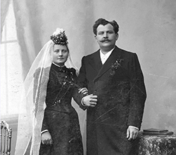 1935 Eheleute Karl und Margarethe Limbach Ausgeschnitten small